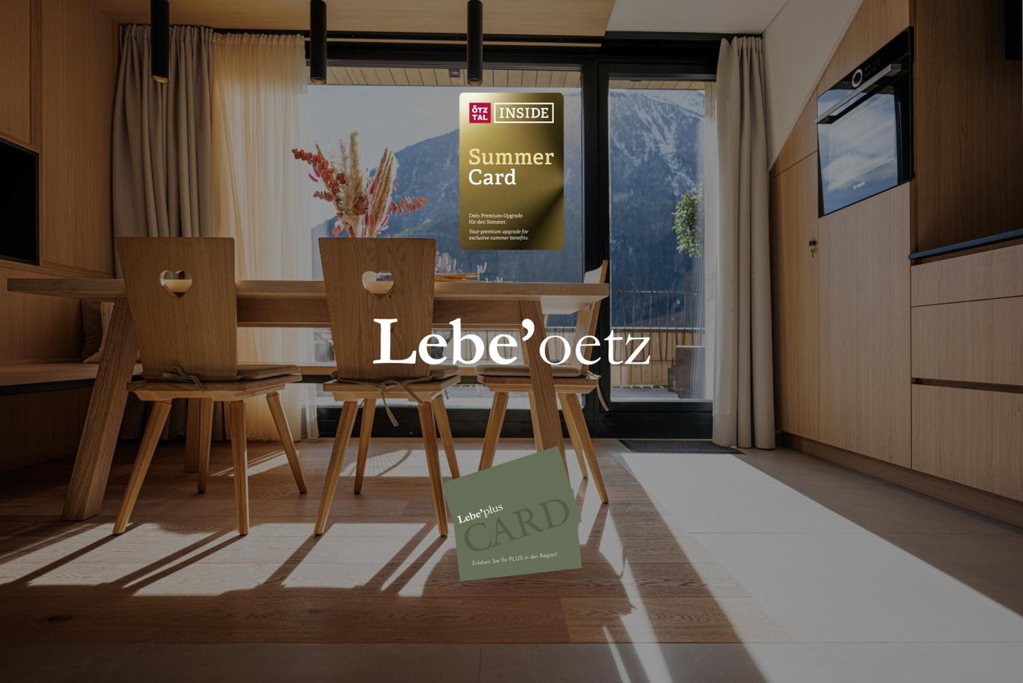Lebe'Oetz - Das Ferienapartmenthaus Im Zentrum Von Oetz Zewnętrze zdjęcie